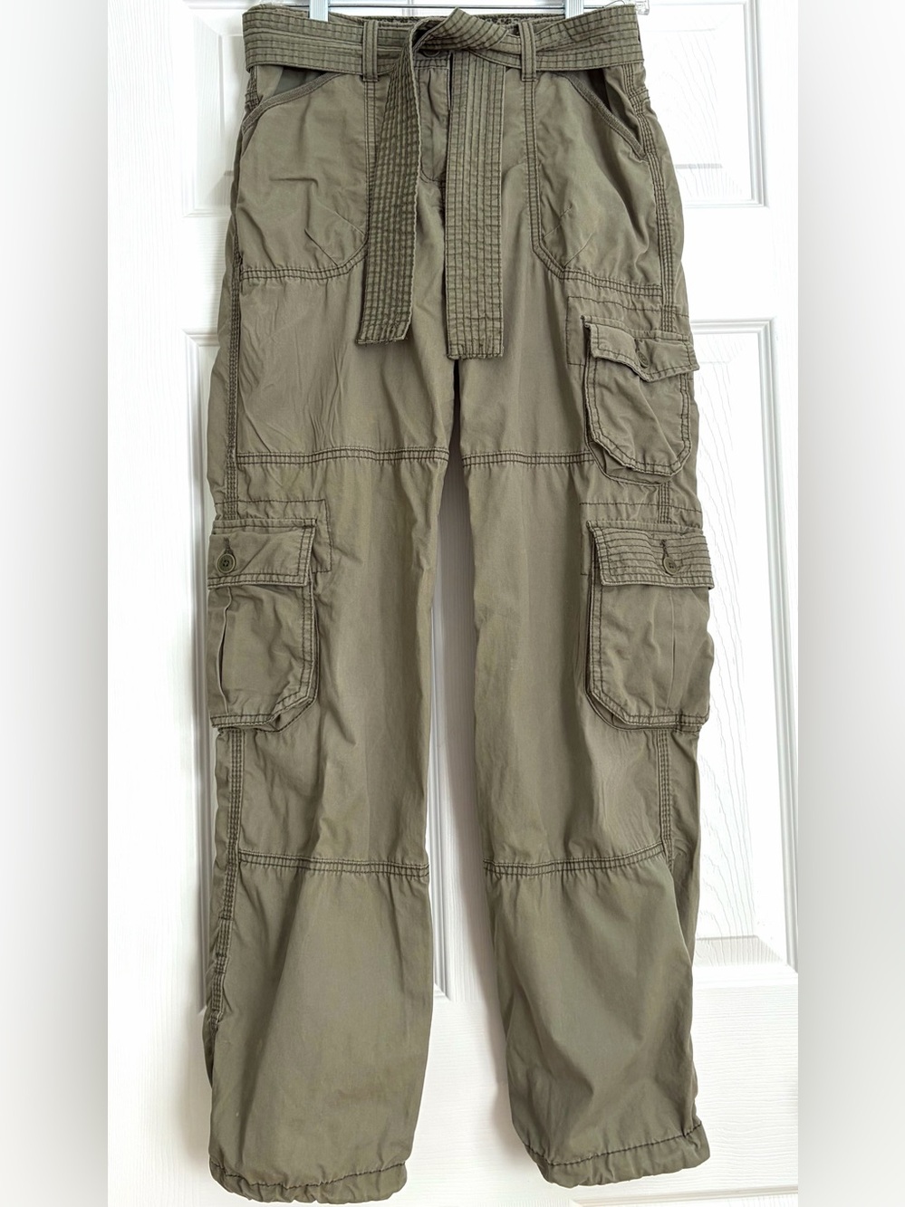 ☀️ H&M Cargo Utility Pants Size 6 - Picture 2 of 8